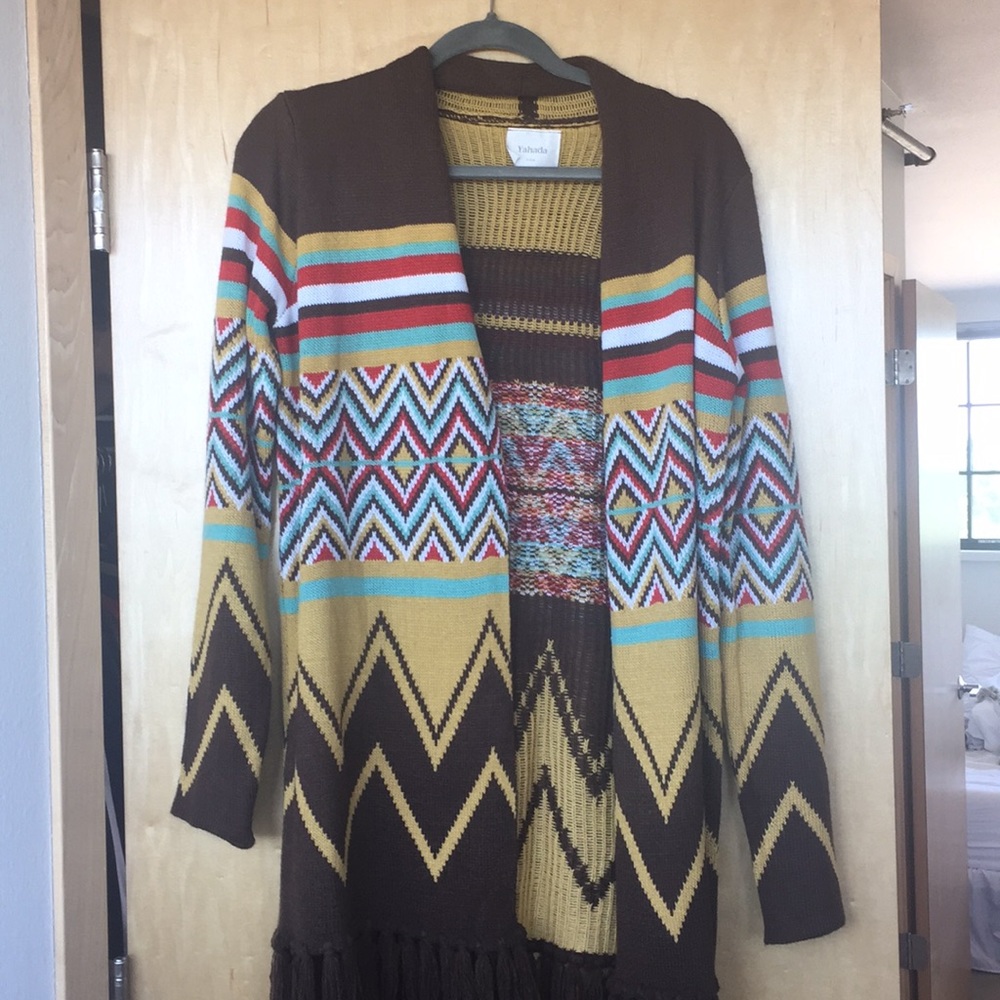 Geometric Printed Sweater